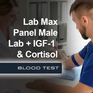 Lab Max Panel Male Lab Plus IGF-1 Level and Cortisol (via Labcorp)